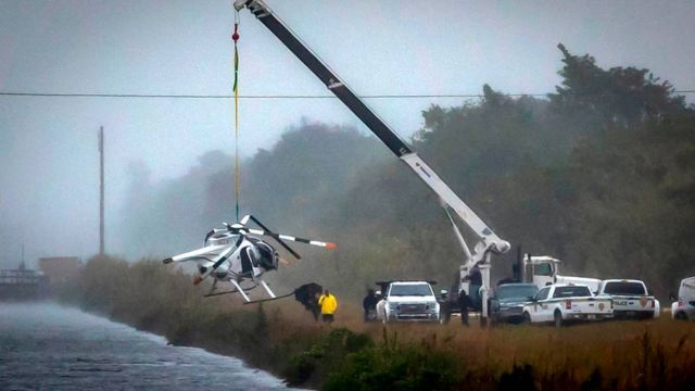 Helicopter Crash in Miami-dade Canal Kills Father, Injures Daughter 