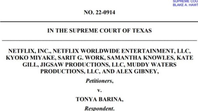 Texas Supreme Court Grants Netflix Permission to Appeal Defamation Ruling 