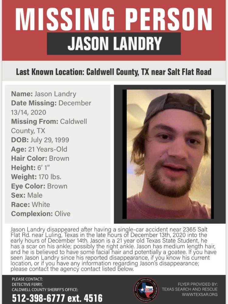 What Happened to Jason Landry? Three Years Later, No Trace of a Missing College Student 