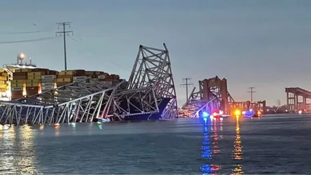 Live Bridge Collapse Updates Captain of the Port of Baltimore Plans to Open a 'Temporary Alternate Path' Near the Key Bridge